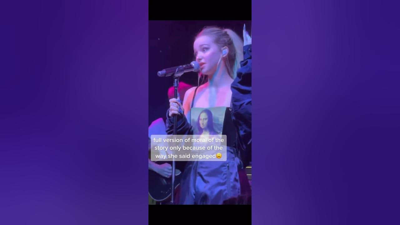 Moral Of The Story Dove Cameron Lyrics Dove Cameron singing “Moral Of The Story” Full Version - YouTube