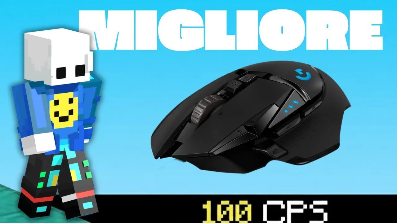 IL MIGLIOR MOUSE PER IL PVP SU MINECRAFT - Logitech G502 HERO