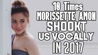 Chords for 9 TIMES MORISSETTE AMON SHOOKT US VOCALLY IN 2017