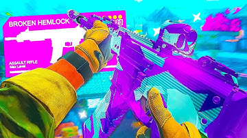 new NO RECOIL ISO HEMLOCK on Ashika Island 😱 (MW2 Warzone)