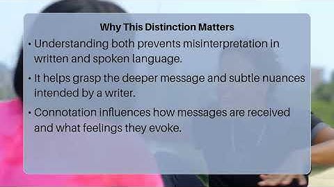 What Examples Best Compare Denotative And Connotative Meaning?