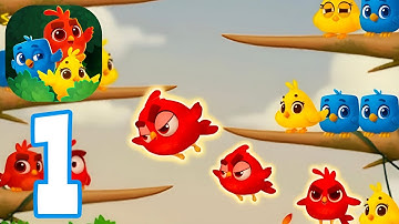 Chirpy Sort: Bird Color Puzzle - Gameplay Walkthrough Part 1 , ANDROID