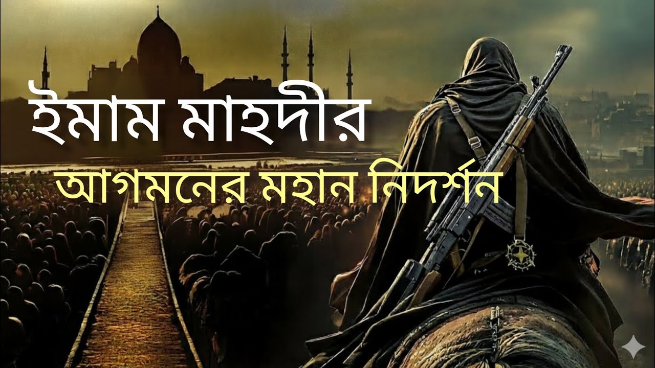 মাহদীর আগমন: শেষ যুগের ভবিষ্যদ্বাণী ব্যাখ্যাইমাম মাহদীর বিশাল নিদর্শন |  (এআই মুভি)