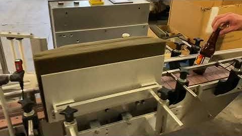 BID ON EQUIPMENT: Item 391313 - IN-LINE LABELING EQUIPMENT Pressure Sensitive Wrap Around Labeler