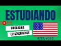 En vivo - Estudiando para la Ciudadania Estadounidense 4/27/2023