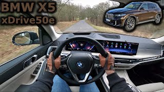 2024 BMW X5 xDrive50e | plug-in hybrid | POV test drive