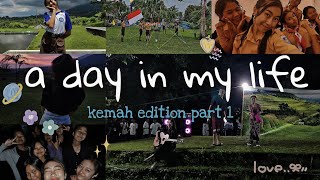 ꗃ ⋆ ࣪ . a day in my life: kemah edition part 1 🍳 . ‹