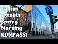 Estonia Tallinn Keskilinn KOMPASSI Late Spring Early Morning [4K60]