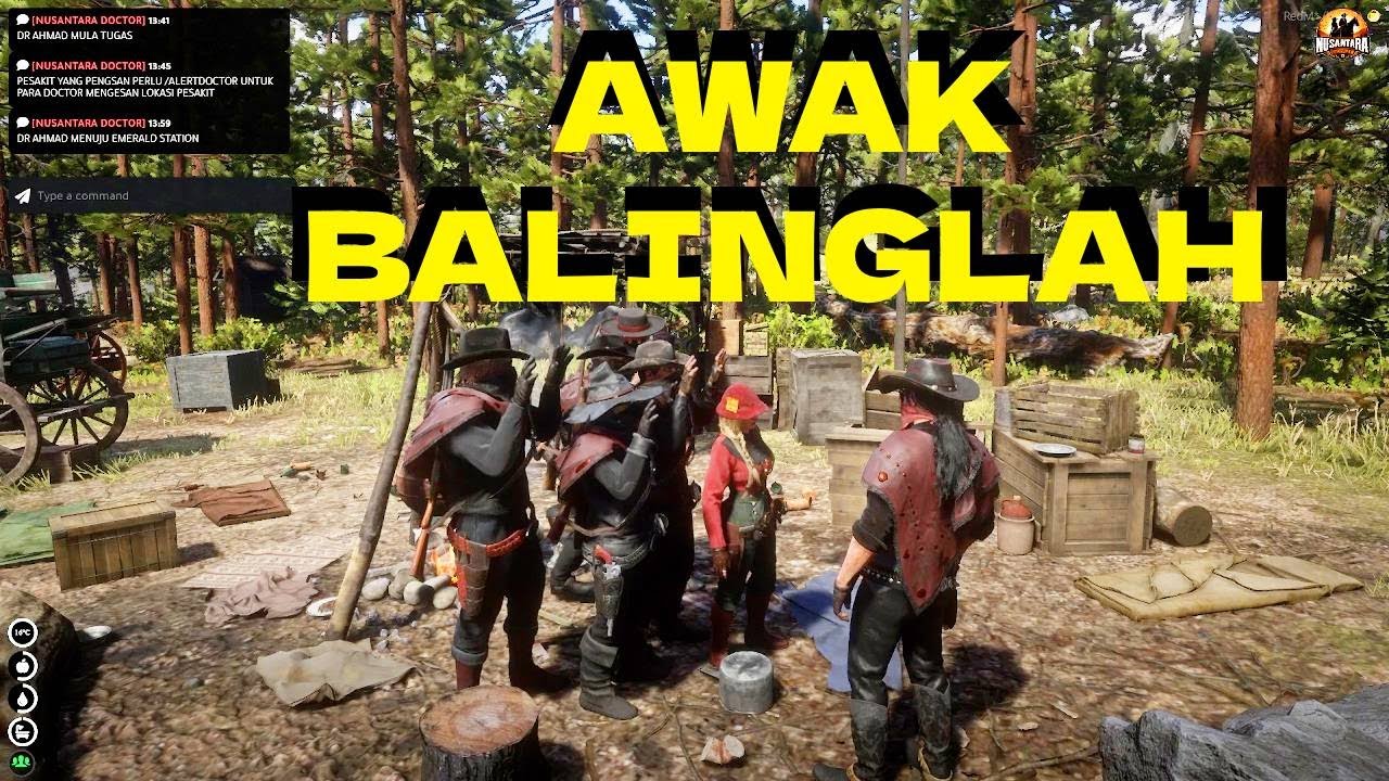 Awak Balinglah [RDR 2 Roleplay Nusantara] - YouTube