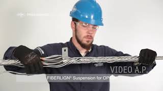 FIBERLIGN® Suspension for OPGW - Installation Video