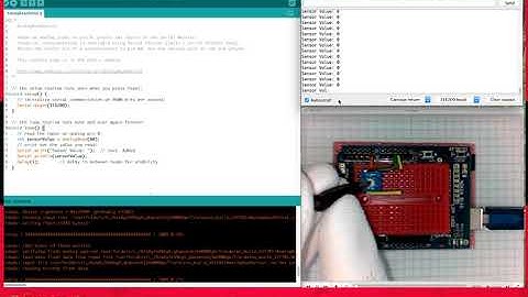Arduino Example 01. Basics: AnalogReadSerial