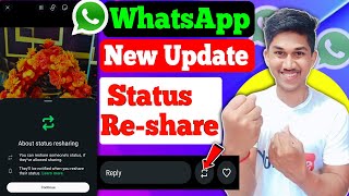 WhatsApp Status New Update 2025 | WhatsApp New Update | WhatsApp Status Reshare from Mention screenshot 5