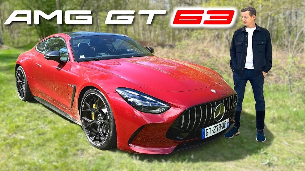 Essai Mercedes AMG GT 63 Coupe 2024  Supercar ou Super GT 