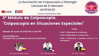 3° Módulo de Colposcopia. "Colposcopia en situaciones especiales" (En Vivo) screenshot 3
