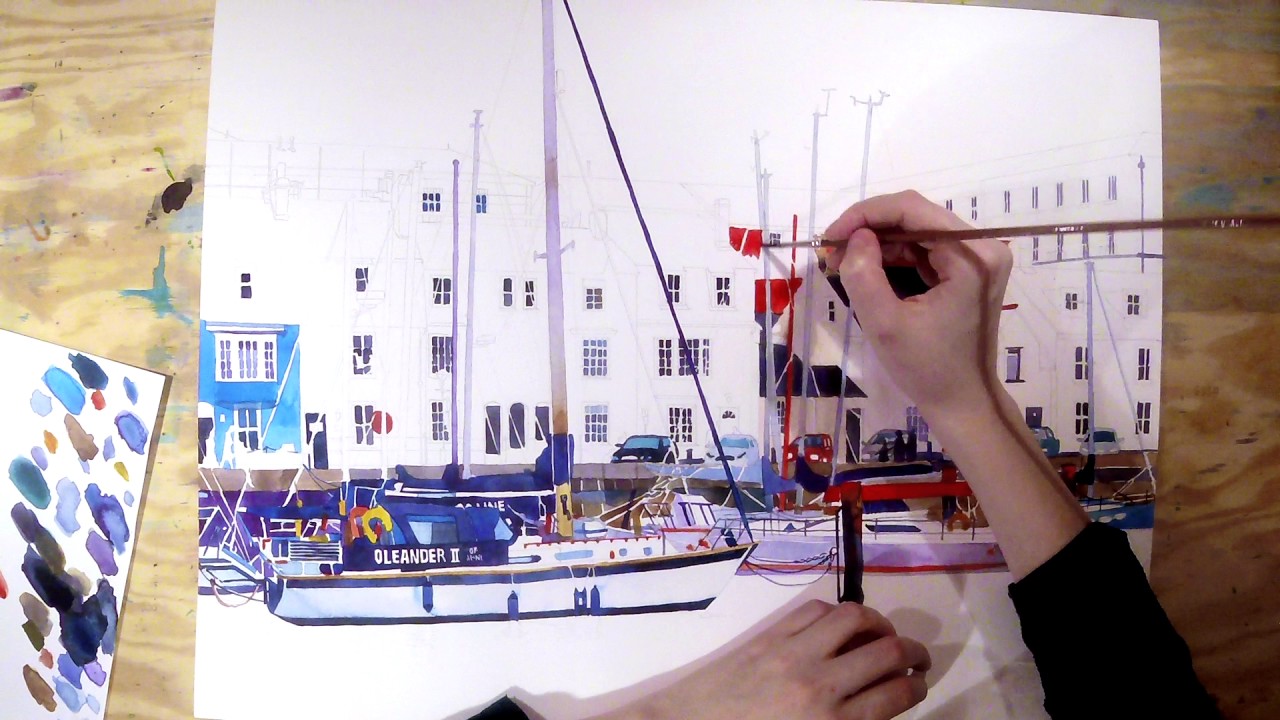 speedpainting - Weymouth port