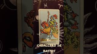 el caballo de bastos #juliayeltarot #tarot #aprendetarotgratis #arcanosmenores #caballerodebastos