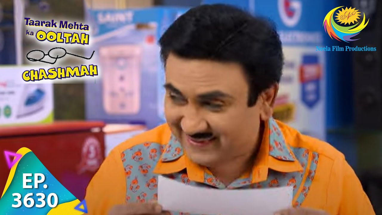 Jethalal Makes A Non Profitable Deal   Taarak Mehta Ka Ooltah Chashmah   Ep 3630   FE   1 Dec 2022