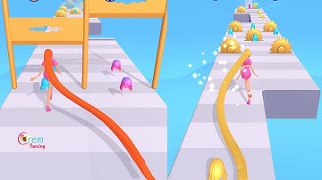 Hair Challenge - Gameplay part 1 All level 1-15 walkthrough (Android, ios)