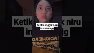 Ekspresi Anggik Ketika Marah Sama Ajg