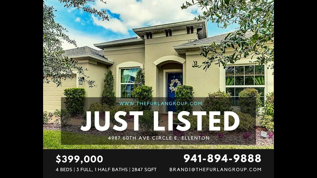 4987 60TH AVE CIRCLE E, ELLENTON, FL Presented by The Furlan Group.