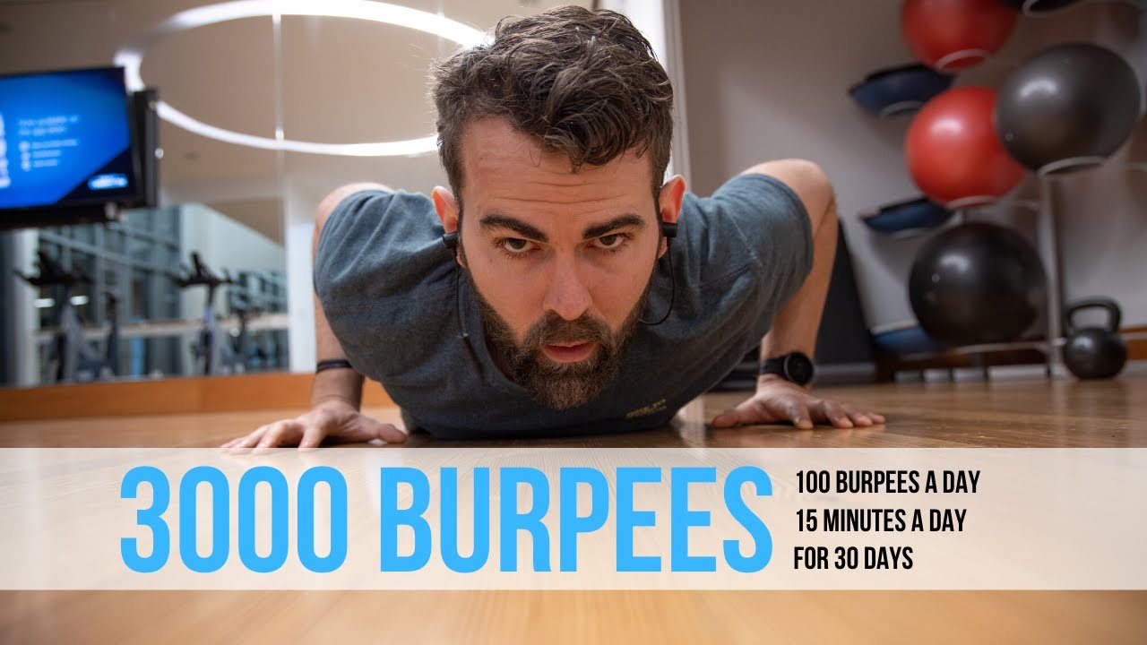 100 БЁРПИ в день в течение 30 ДНЕЙ — сумасшедшие результаты похудения