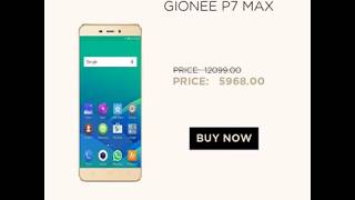 Gionee P7 Max (Gold, 3GB RAM, 32GB Storage)