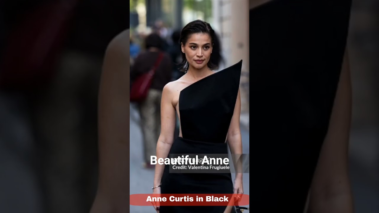 Anne Curtis in Black | annekabogera #annecurtis #annekabogera #itsshowtime  #celebrity #fashion - YouTube