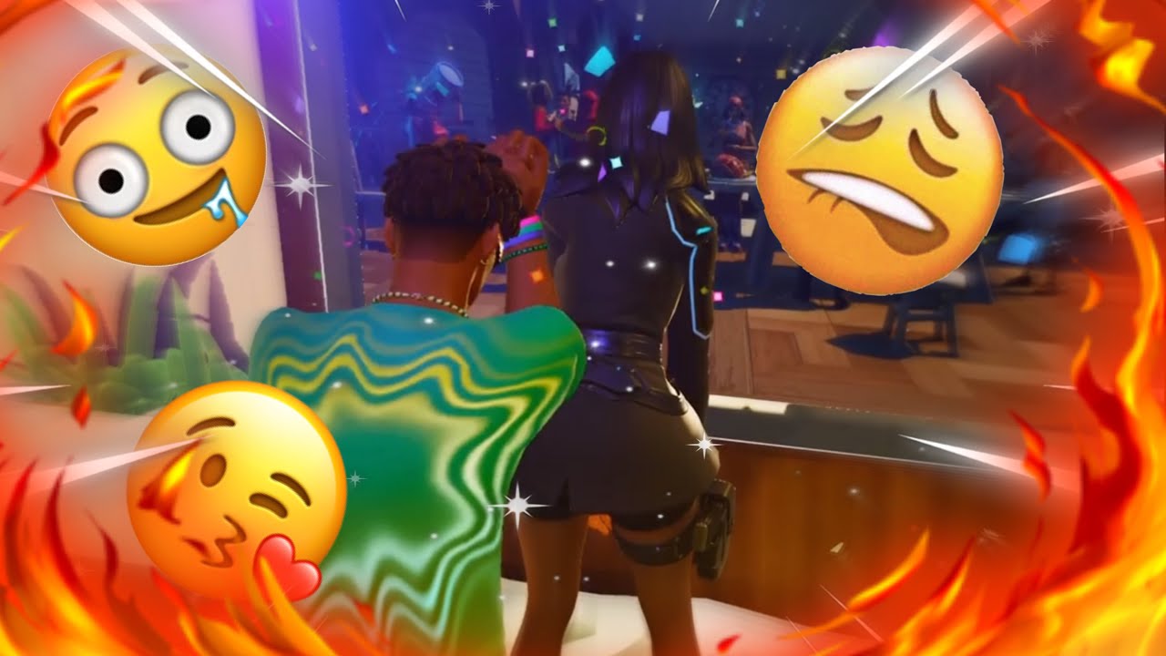 the sus barber 😏( she had a crush on me!?) a fortnite roleplay