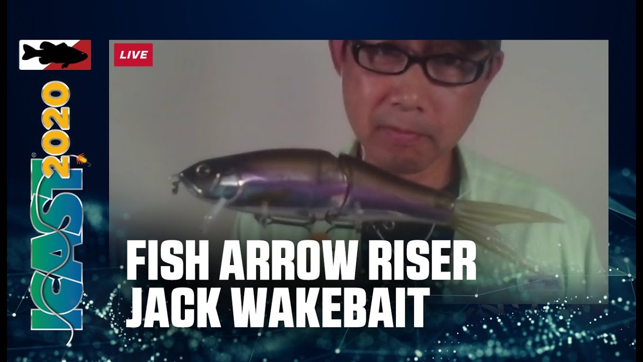 Fish Arrow Riser Jack WakeBait with Munenori Kajiwara ICAST 2020