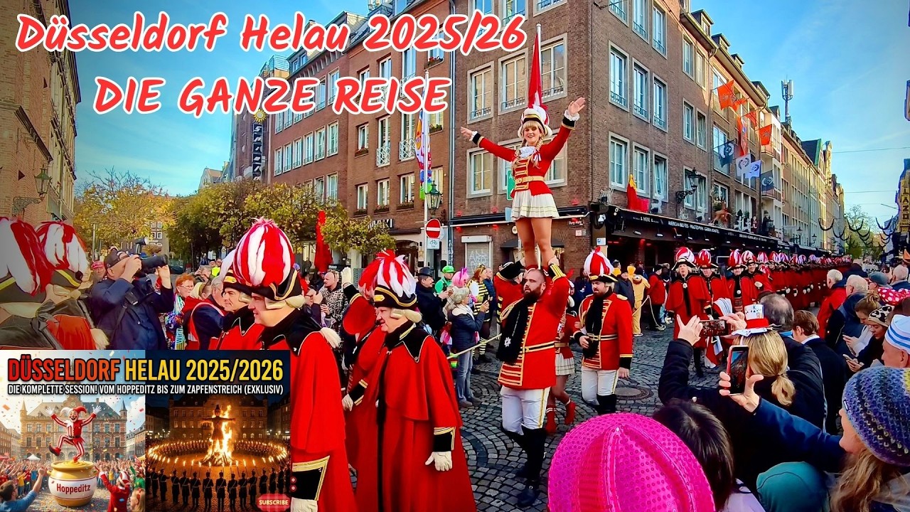 DÜSSELDORF HELAU 2025/2026: Die komplette Session! 🎭 Vom Hoppeditz bis zum Zapfenstreich (Exklusiv)
