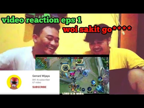Gerrard wijaya reaction LOCK GROCK SAMPE MINTA DAMAI WKWKWKWKWKWK, lucu mantabs iya itu iya