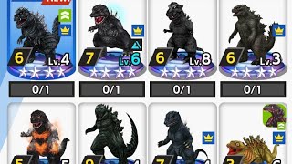 Using every single Godzilla Leader| Godzilla Battle Line Walkthrough Part 9