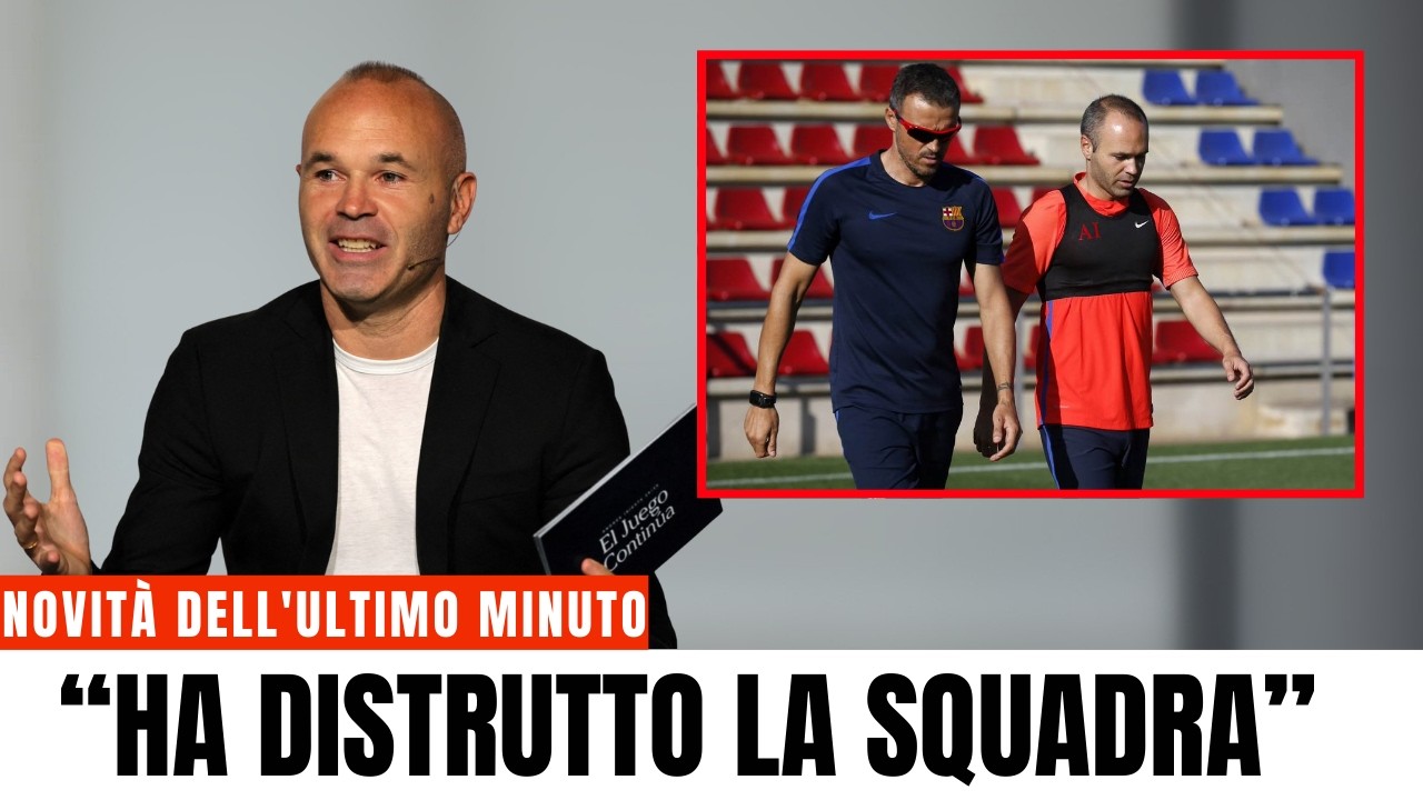 A 40 anni, Iniesta ammette la verità: ha nascosto tutta la sua carriera.