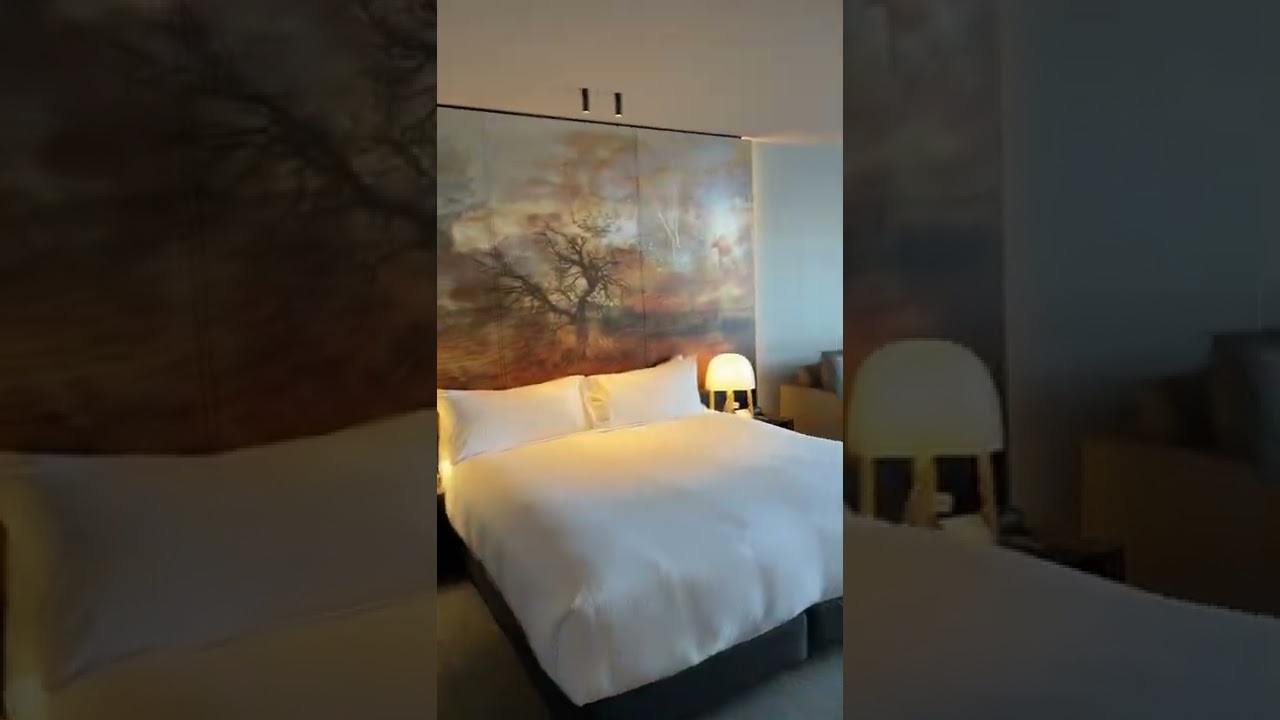 Check out the view from the MACq 01 Luxury Hotel in Hobart, Tasmania