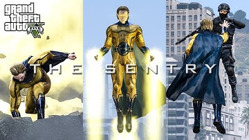 GTA 5 - Superman Mod V.2 New (The Sentry) Abilities Update!