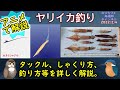 《アニメで解説：【ヤリイカ釣り】の釣果UPのコツ》【釣り方】をアニメで詳しく解説。状況に合わせたしゃくり方やオマツリの時の注意点を解説。【沖釣り】、【船】での釣りに関してです。