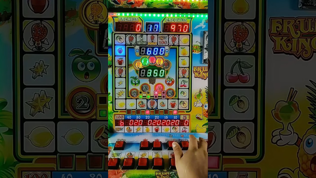 Jugando la revancha a la Tragamonedas Fruit King 3 🍒🍑🍋🍎🍐🍉⭐ y esta vez salió mejor 😏