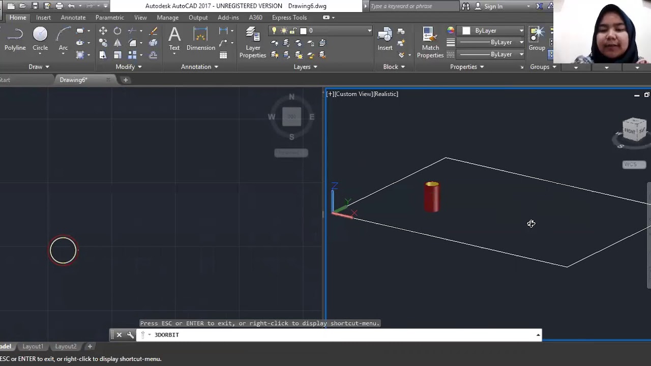  GAMBAR  TEKNIK  MENGGUNAKAN AUTOCAD 2022 3D  YouTube