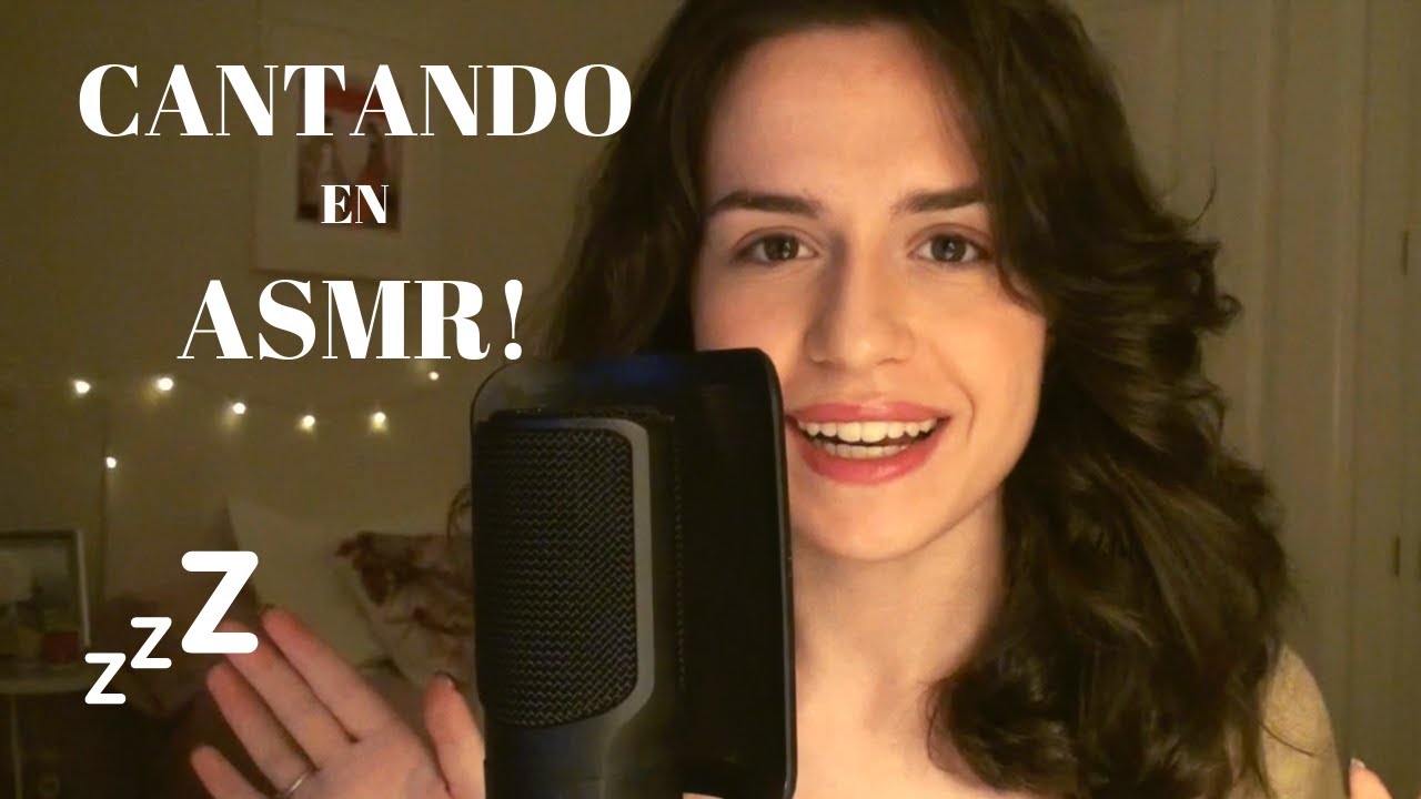 CANTANDO EN ASMR ♥ - TE CANTO HASTA QUE TE DUERMAS! (CRIS BLANCO)