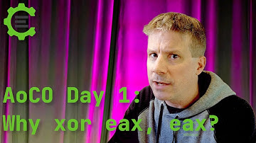 [AoCO 1/25] Waarom xor eax, eax?