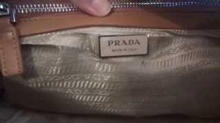 How to Identify an Authentic Prada Handbag by Dakini's Choice - YouTube