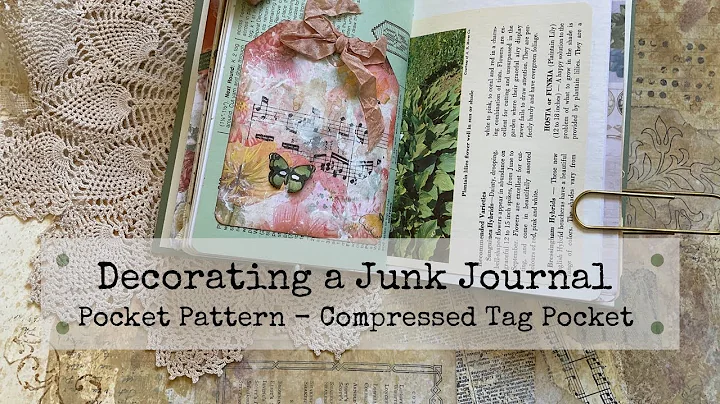 Decorating a Junk Journal - Pocket Pattern - Compr...