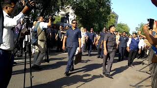 Loksabha Election 2019 Pm Modi Arrived For Voting Ranip