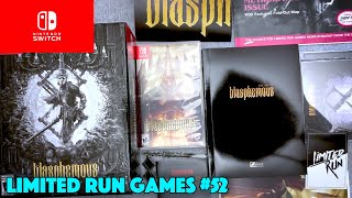 UNBOXING! Blasphemous Collector's Edition Nintendo Switch Limited Run Games #52
