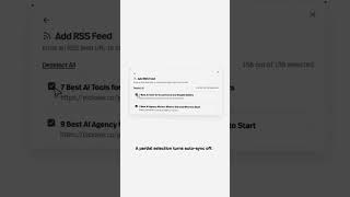 Build an article archive with RSS auto-sync | Pickaxe