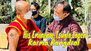 Tsula Lopen of Bhutan Khenpo Karma Rangdrol Online Teachings