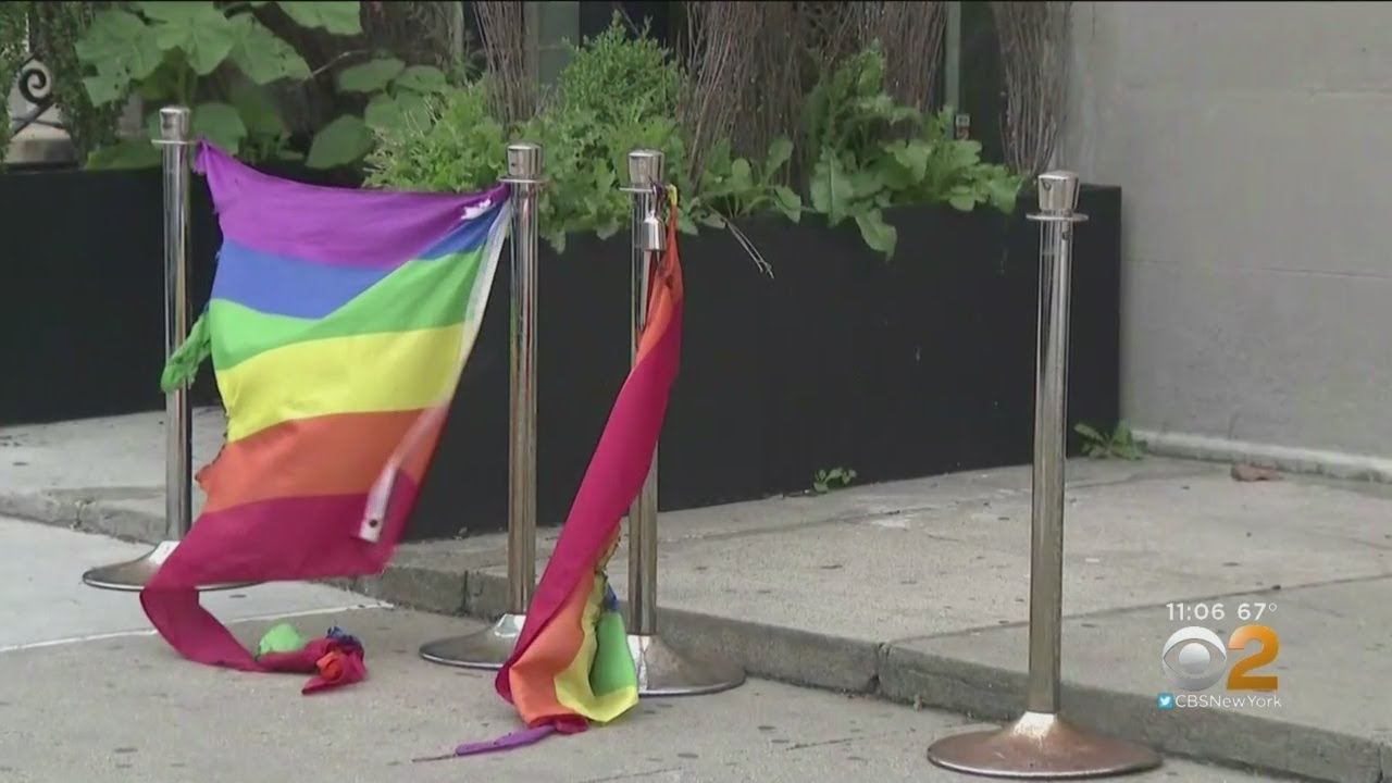 Amid Start Of Pride Month, Rainbow Flags Burned Outside Harlem Gay Bar ...