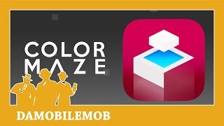 ★ COLOR MAZE by Rising High Apps (iOS Gameplay Review) screenshot 1