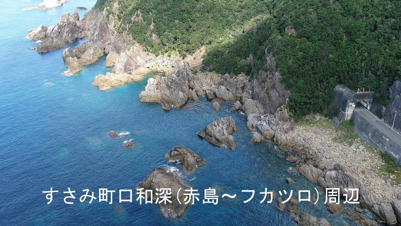 すさみ町口和深赤嶋～フカツロ周辺