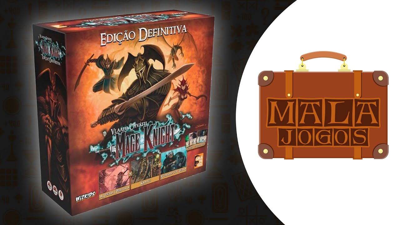 Mage Knight - Edição Definitiva - Unboxing - YouTube